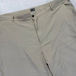 Adidas Shorts Men 50 Beige Climacool Performance Stretch 10" Inseam Golf Outdoor